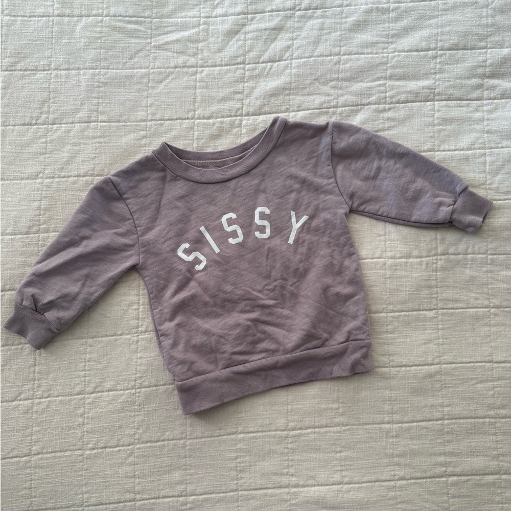 Sissy Kids Sweatshirt - Purple